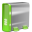 Green Hard Drive Icon 32x32 png